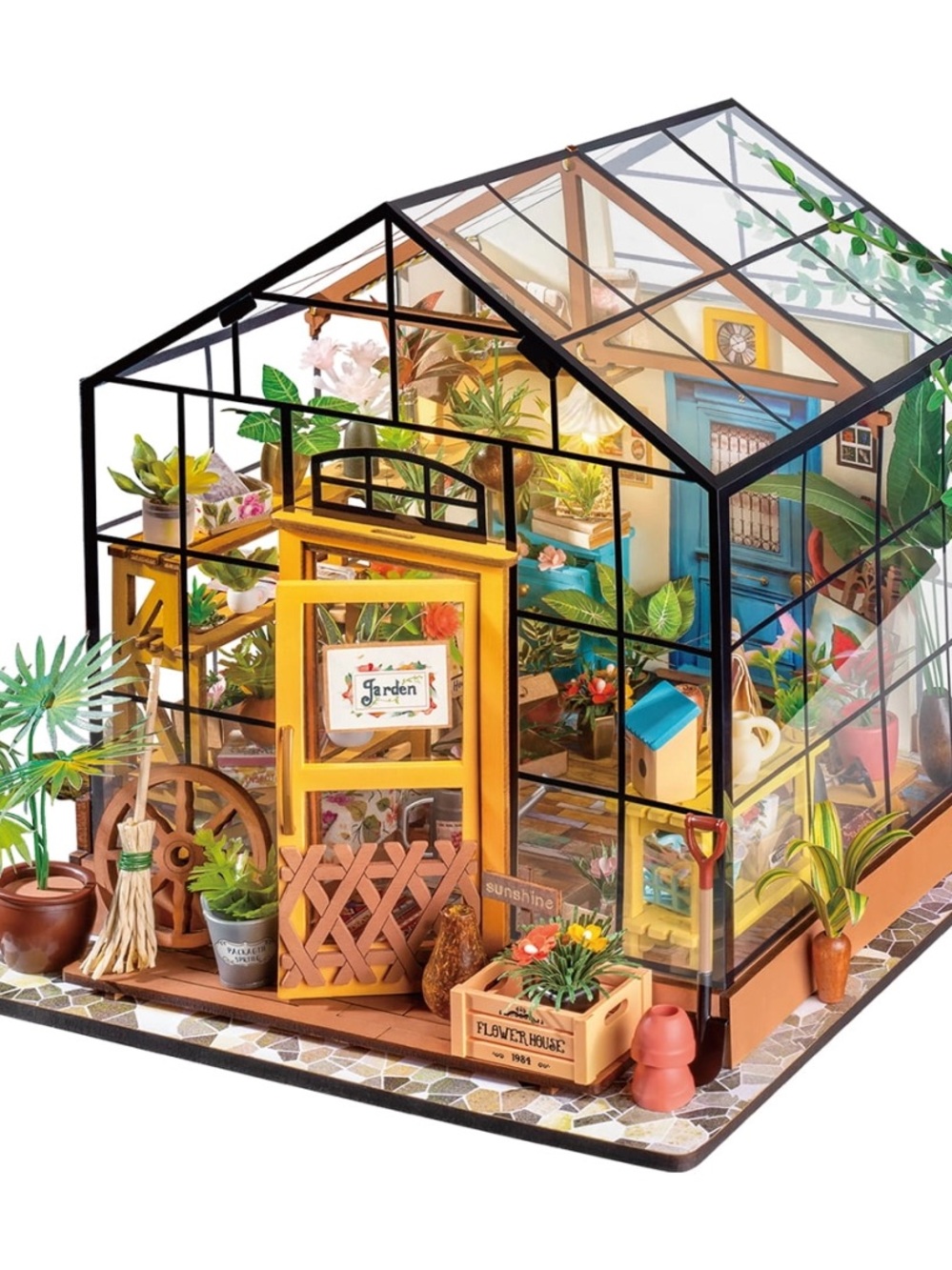 DIY Miniature House - Cathy's Flower House DG104 NIB